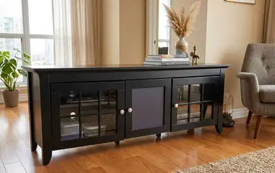 Solid Wood TV Stand, View more