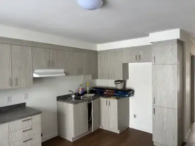 Premier étage à 5 minutes métro montmorency. Espace laveuse sécheuse , un stationnement ,plancher ne...