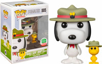 Funko Pop Peanuts Beagle Scout Snoopy with Woodstock Funko Excl.