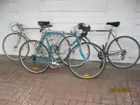 Three Road Bikes Leader/Montego/ Aerolite For Sale