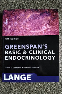 Greenspan's Basic and Clinical Endocrinology Textbook 10th Ed