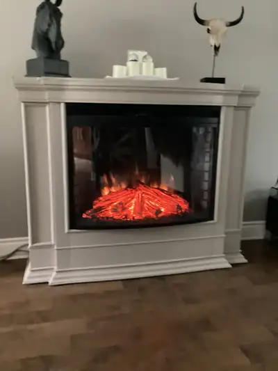 Electric Fireplace Mantel, View more