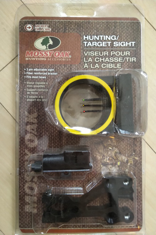 New  Mossy Oak Bow Sight in Fishing, Camping & Outdoors in Moncton