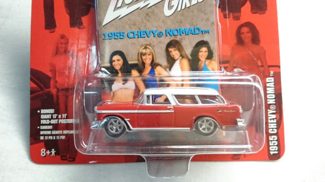 JOHNNY LIGHTNING 1955 CHEVY NOMAD LIGHTNING GIRLS MINT DIE CAST  in Arts & Collectibles in Mississauga / Peel Region - Image 2
