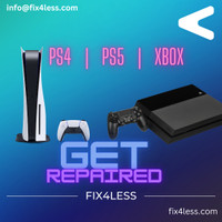 Get your PS4 , PS5 and Xbox fixed.