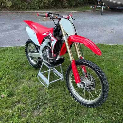 Beautiful 2018 CRF 450RX. Bike is in great shape and always taken care of. Swing arm and linkage bea...