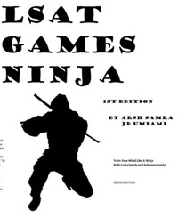 LSAT Tutoring from the author of the LSAT Games Ninja Ebook
