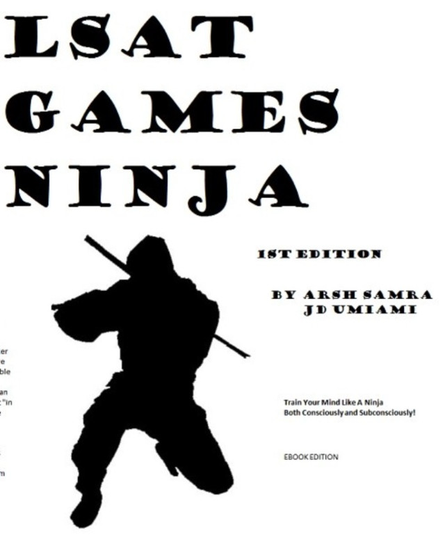 LSAT Tutoring from the author of the LSAT Games Ninja Ebook in Tutors & Languages in Edmonton