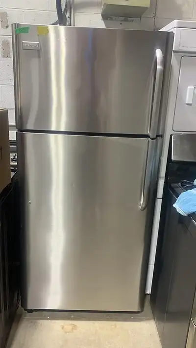 Frigidaire 30" Single Door Fridge – Stainless Steel – Used, View more