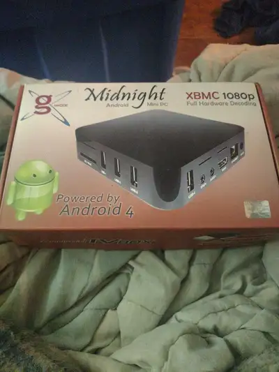 I'm selling a G-Box Midnight Android Mini PC that's in used condition, but fully functional. It is a...