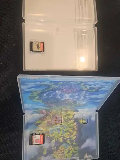 switch games - Pokémon shield - Monster hunter, View more