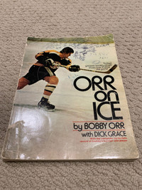 Orr On Ice Softcover Book - RARE Bobby Orr