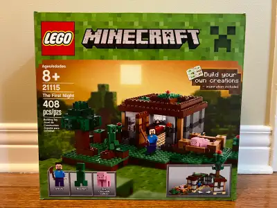 LEGO Minecraft The First Night 21115, View more