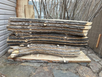 Live edge Manitoba maple wood slabs