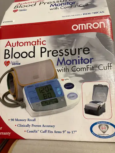 OMRON  Automatic Blood Pressure  Monitor, View more