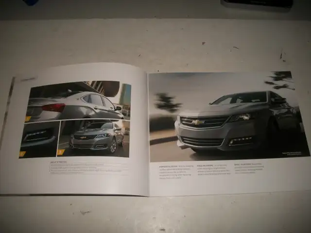 2015 CHEVROLET IMPALA SALES BROCHURE. LIKE NEW! in Arts & Collectibles in Barrie - Image 3
