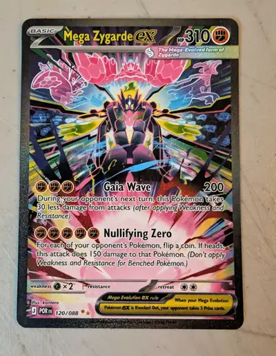 Pokemon Perfect Order 120 MEGA ZYGARDE EX SPECIAL ILLUSTRATION , View more