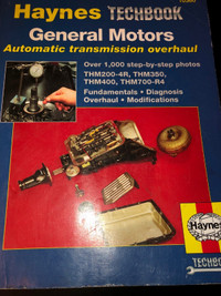 HAYNES TECHBOOK GM AUTOMATIC TRANS OVERHAUL #M0258