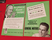 1953 GENERAL MOTORS FRENCH VINTAGE AD