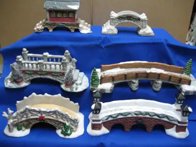 Ceramic Village Bridges, View more