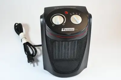 Everstar HPG15A-M 1500Watt Ceramic Portable Compact Heater w/Fan, View more
