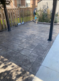 Concrete, decks, fence and more!