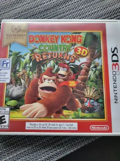 Donkey Kong Country Returns for Nintendo 3DS, View more