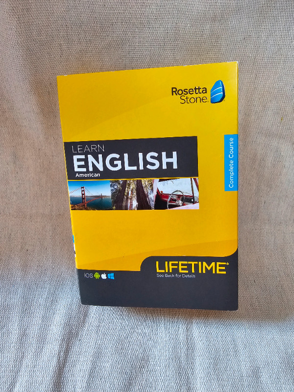 Rosetta Stone English Course COMPLETE LIFETIME in CDs, DVDs & Blu-ray in Mississauga / Peel Region