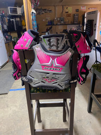 Dirtbike Chest Protector and Helmet