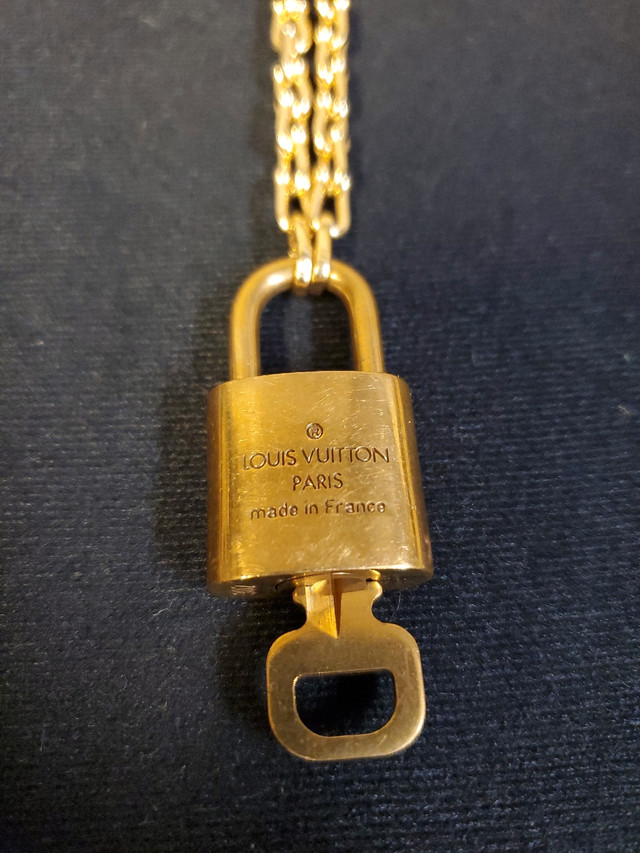 Louis Vuitton Paris Made In France Pad Lock And Chain 302 in Jewellery & Watches in St. Catharines - Image 2