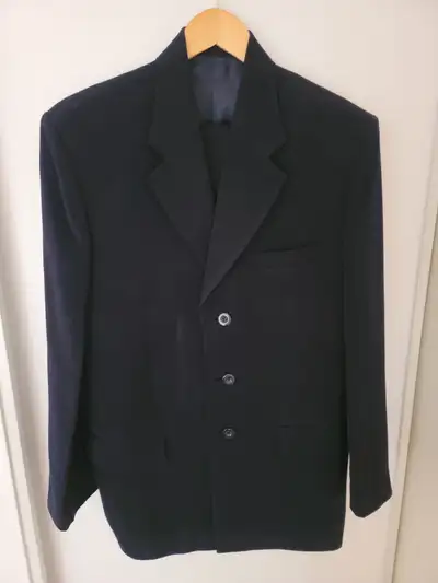 Men’s Dark Navy Blue Full Suit including Trouser (Medium), View more