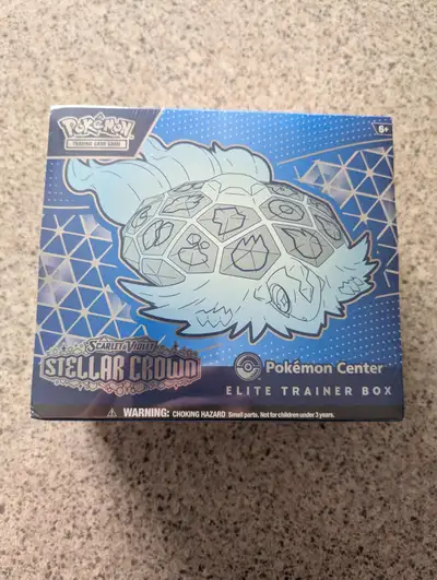 Stellar Crown Pokemon Center Elite Trainer Box, View more