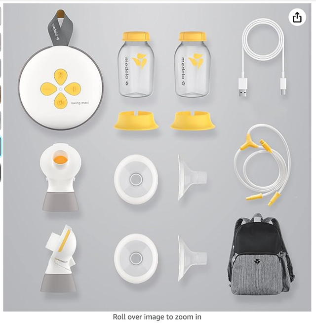 Medela Breast Pump | Closed System | Portable/Rechargable in Feeding & High Chairs in City of Toronto - Image 3