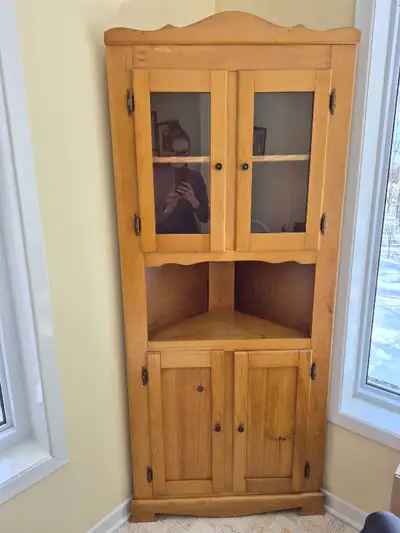 Wood Corner Cabinet, View more