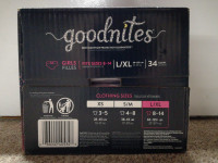 Huggies GoodNites Bedwetting Underwear for Girls (L/XL) Box