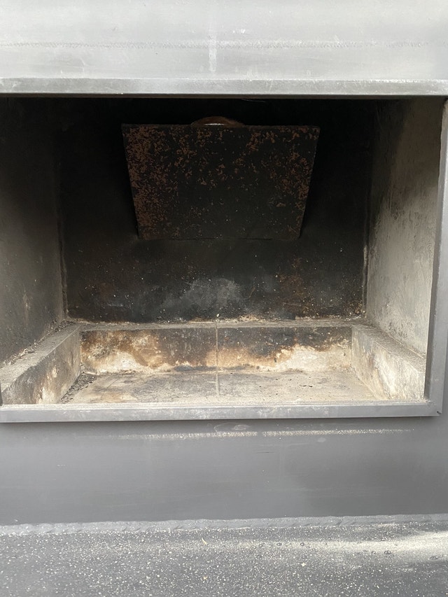 Cast iron wood burning stove fireplace Fireplace & Firewood