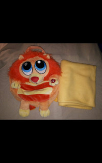 Lion/Bug Backpack & Yellow Blanket Combo, Sleepover, Daycare
