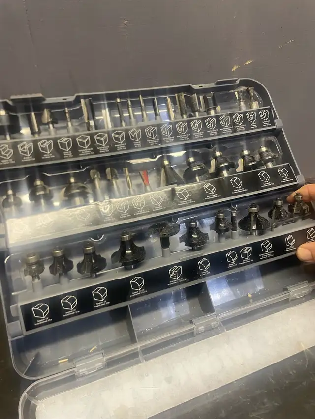 Mastercraft router bits in Power Tools in Peterborough - Image 4