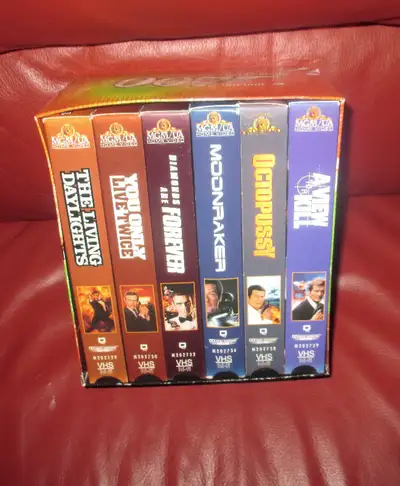 THE JAMES BOND COLLECTION....VHS, View more