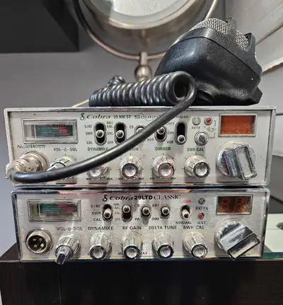 2 radios + microphone Pickup or shipping available