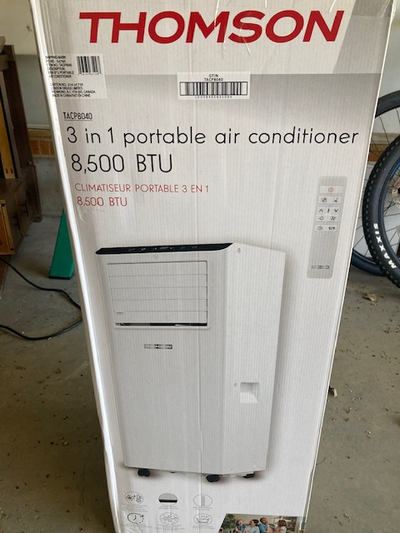 AC Portable unit. 8500 BTU, View more