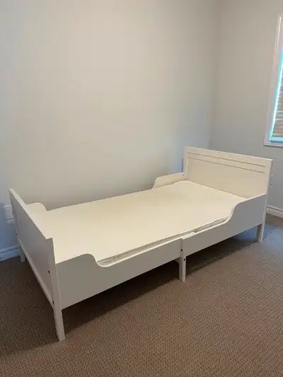 I’m selling two kids IKEA Sundvik extendable beds that each come with a mattress for extendable bed,...