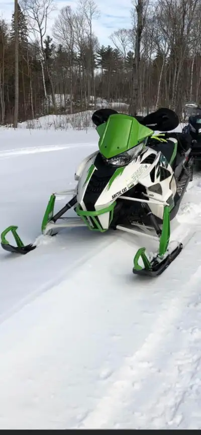 7500 miles run’s good needs nothing, currently riding it. 1100turbo 4stroke. Turbo dynamics stage 4...