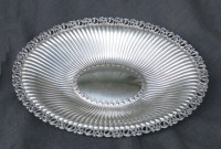 FARO DI ROCCHI  FLORENCE 800 SILVER LARGE  BOWL CENTERPIECE