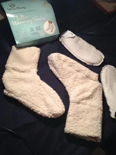 Warm Buddy - Ultra Warming Socks (Size 6-9) /Chaussettes Chaudes, View more