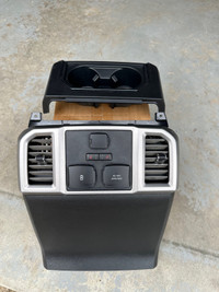 Ford Superduty rear console and cup holder