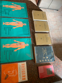 Livres d’acupuncture et grandes affiches