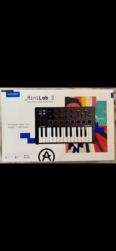 Arturia MiniLab3 brand new. , View more