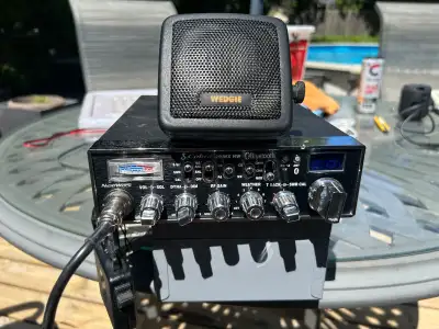 CB radio system external speaker and mic cable - no attennae, View more