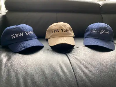 New York hats for sale $20 each, View more